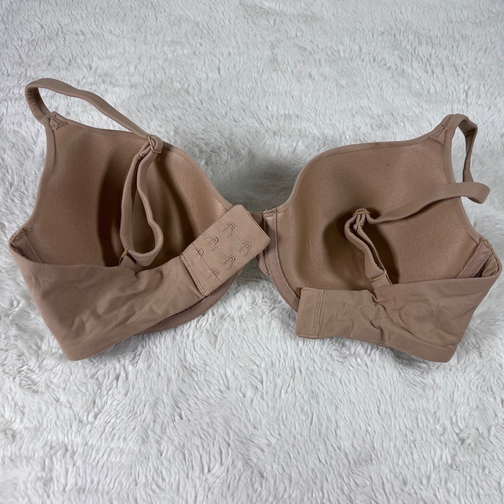 SKIMS Fits Everybody T-Shirt Bra Tan Nude Underwire 32DD Everyday Basic - Picture 4 of 10